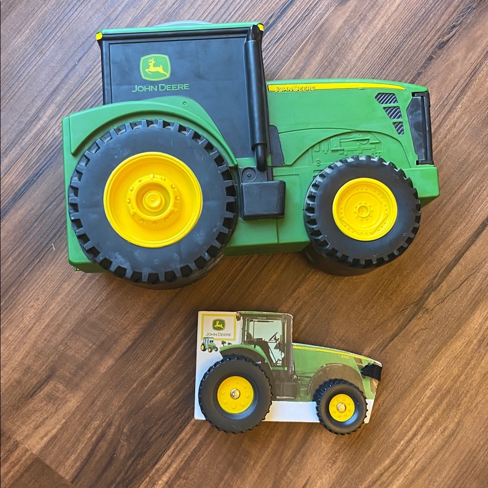 John Deere Toy Carrier & Book